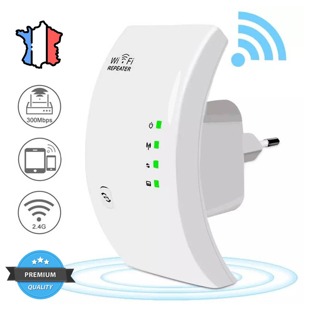 Amplificateur WiFi Range XTS – Routeur/Répéteur Longue Portée, Vitesse Internet 433 MBPS (neuf, Sans Emballage)